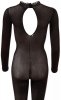 BODYSTOCKING KOMBINEZON ZMYSŁOWY SIATECZKA OTWARTY KROK S/M